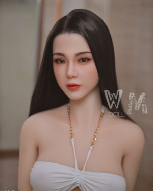 Asian Japanese Sex Doll Medium Breast Silicone Head & TPE Body from WM Sex Dolls -Camille 164