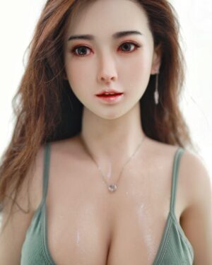 Asian Sex Doll Big Boobs Silicone Head & TPE Body from JY Dolls -Nicole 157