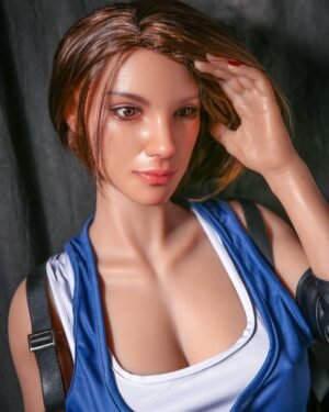 Medium Breast Sex Doll Brown Hair Silicone from YL Dolls -Jill 158