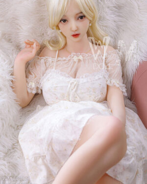 Blonde Hair Sex Doll Blonde Hair TPE from WM Dolls -Elvis 156