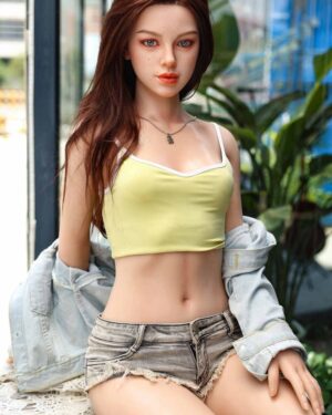 Skinny Sex Doll Silicone Head & TPE Body Silicone from Starpery Dolls -Hedy 171