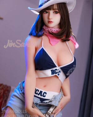 Curvy Sex Doll Brown Hair TPE from WM Dolls -Darcy 158