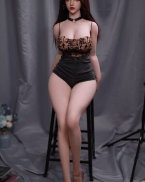 Asian Sex Doll Curvy Silicone Head & TPE Body from JY Dolls -Megistus 163