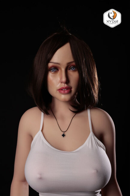 Curvy Sex Doll Silicone Head & TPE Body Silicone from XY Dolls -Juliet 158