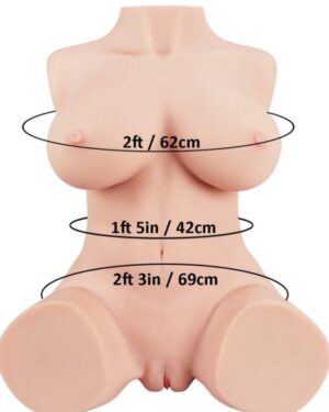 Sex Doll Torsos Medium Breast Cheap TPE from Tantaly Sex Dolls -Scarlett 41