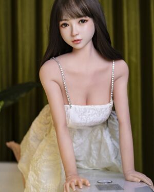 Asian Japanese Sex Doll Curvy Silicone Head & TPE Body Silicone from SHEDOLL -Coco 148