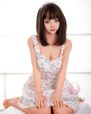 Japanese Sex Doll Medium Breast Silicone Head & TPE Body Silicone from SHEDOLL -Jenny 148