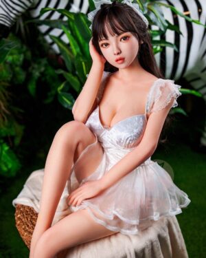 Asian Japanese Sex Doll Curvy Silicone Head & TPE Body Silicone from SHEDOLL -Lemon 148