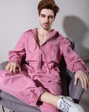 Male Sex Doll Silicone Head & TPE Body from Qita Dolls -Han 175