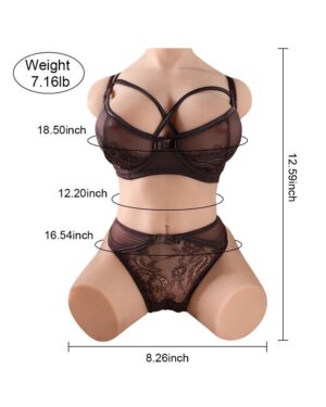 32cm/1ft1 7.2LB TPE Mini Sex Doll Torso – Vera [In Stock | US Only]