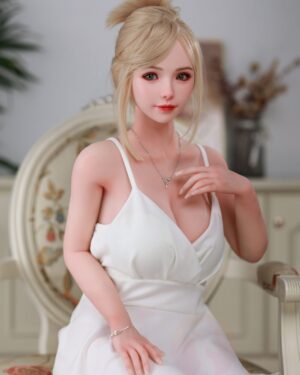 Asian Japanese Sex Doll Curvy Silicone Head & TPE Body Silicone from SHEDOLL -Jenny 148