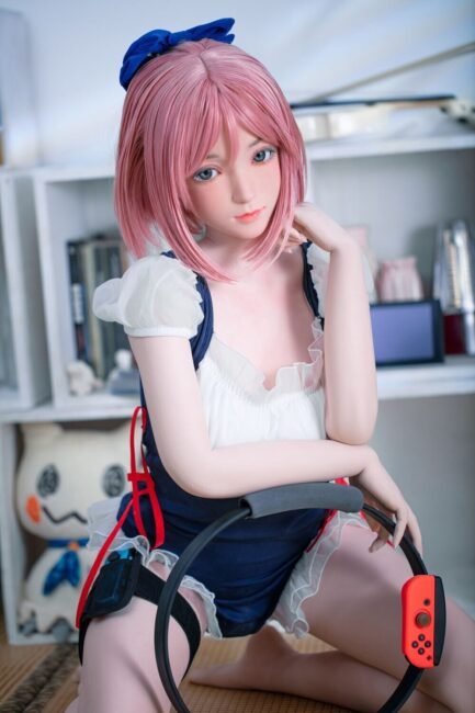 Anime Cosplay Japanese Sex Doll Medium Breast Silicone Head & TPE Body Silicone from FUDOLL -Mary 148