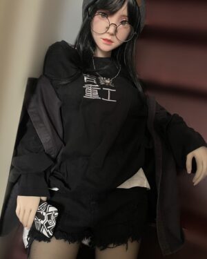 Asian Japanese Sex Doll Skinny Silicone Head & TPE Body Silicone from FUDOLL -Edward 148