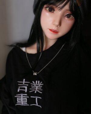 Asian Japanese Sex Doll Skinny Silicone Head & TPE Body Silicone from FUDOLL -Edward 148