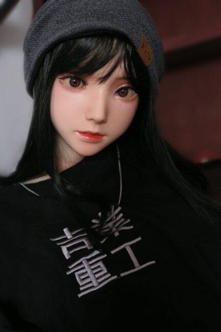 Asian Japanese Sex Doll Skinny Silicone Head & TPE Body Silicone from FUDOLL -Edward 148 - Image 3