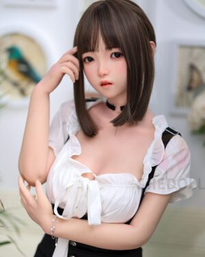 Asian Japanese Sex Doll Curvy Silicone Head & TPE Body Silicone from SHEDOLL -Luo 148