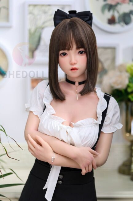 Asian Japanese Sex Doll Curvy Silicone Head & TPE Body Silicone from SHEDOLL -Luo 148 - Image 3