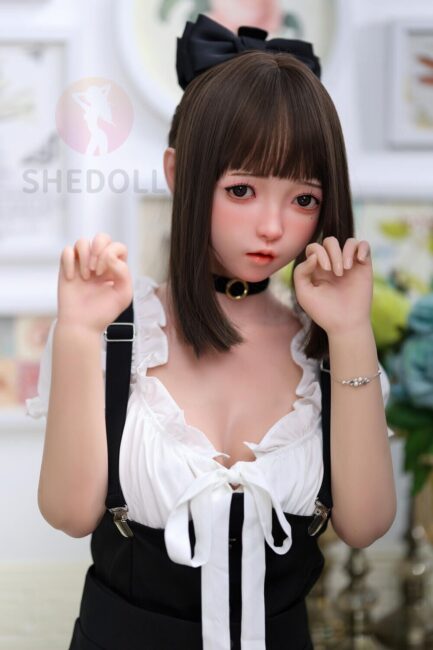 Asian Japanese Sex Doll Curvy Silicone Head & TPE Body Silicone from SHEDOLL -Luo 148 - Image 4