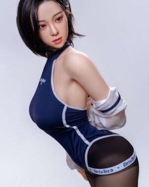 Asian Japanese Sex Doll MILF Silicone Head & TPE Body from Jiusheng Dolls -Aki 155