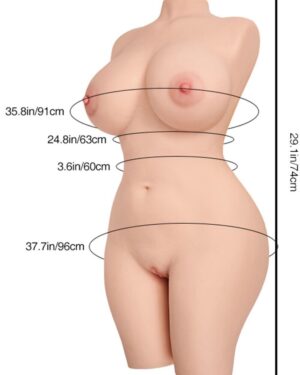 Sex Doll Torsos Big Boobs Cheap TPE from Tantaly Sex Dolls -Badd 74