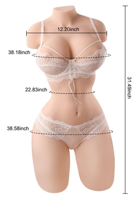 80cm/2ft7 57.3LB TPE Life-size Sex Doll Torso – Brandi - Image 2