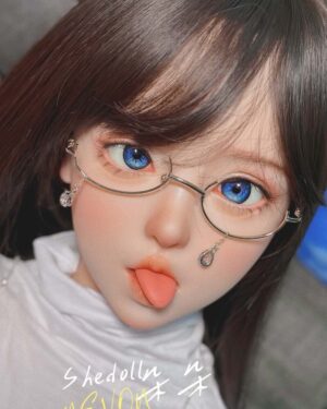 Asian Japanese Sex Doll Curvy Silicone Head & TPE Body Silicone from SHEDOLL -Duoduo 148