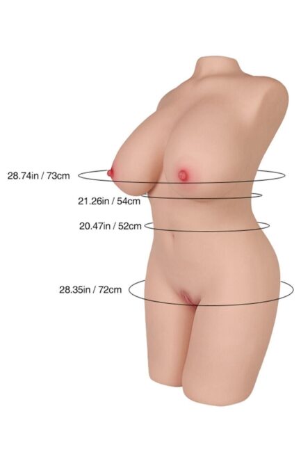 Sex Doll Torsos Medium Breast Cheap TPE from Tantaly Sex Dolls -Donna 5 - Image 2