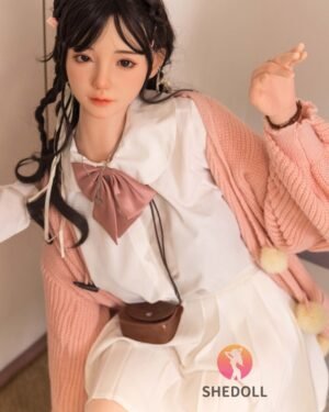 Asian Sex Doll Skinny Silicone Head & TPE Body from SHEDOLL -Zhiyuan 165