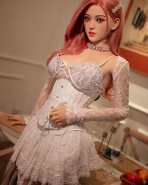 Medium Breast Sex Doll Silicone Head & TPE Body from Rosretty Sex Dolls -Penny 160