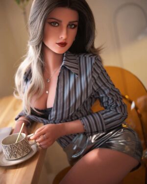 Skinny Sex Doll Silicone Head & TPE Body from Rosretty Sex Dolls -Phyllis 166