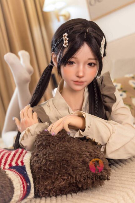 Asian Sex Doll Skinny Silicone Head & TPE Body from SHEDOLL -Xiyuan 148 - Image 2