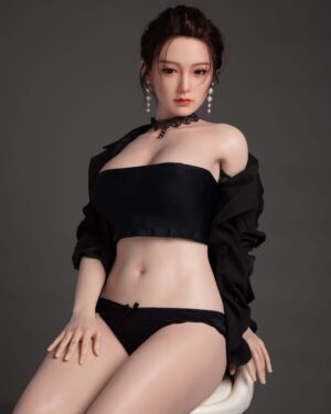 Asian Sex Doll Curvy Silicone Head & TPE Body from JXDOLL -Asa 170