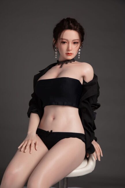 Asian Sex Doll Curvy Silicone Head & TPE Body from JXDOLL -Asa 170