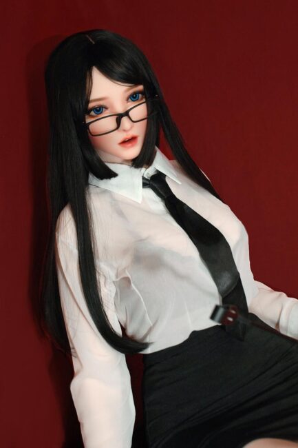 Anime Asian Cosplay Japanese Sex Doll Silicone from Elsa Babe -Kuriyama 165 - Image 2