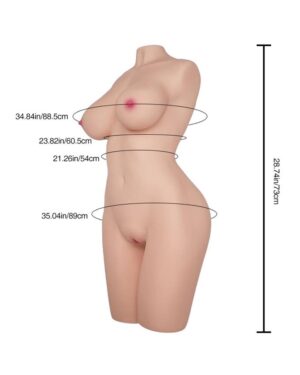 Sex Doll Torsos Medium Breast Cheap TPE from Tantaly Sex Dolls -Diana 73