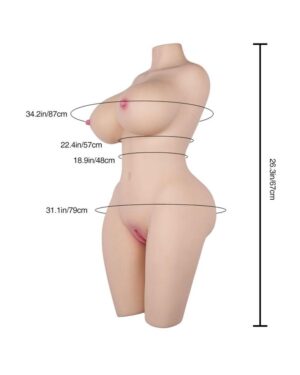 Sex Doll Torsos Big Boobs Cheap TPE from Tantaly Sex Dolls -Ginny 66