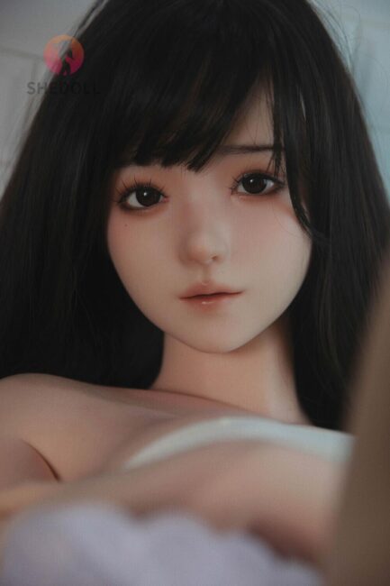 Asian Japanese Sex Doll Curvy Silicone Head & TPE Body Silicone from SHEDOLL -Xiaofu 158 - Image 2