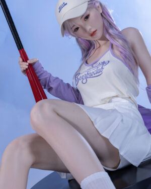 Asian Sex Doll Skinny Silicone Head & TPE Body Silicone from XY Dolls -Akali 148