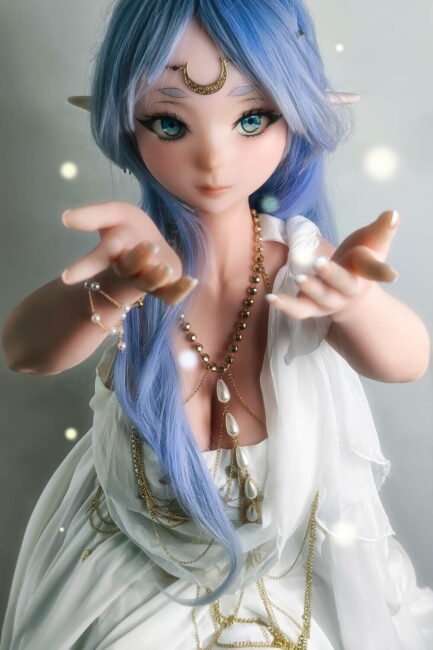 Anime Asian Cosplay Elf Japanese Sex Doll Silicone from Elsa Babe -Niwa 148