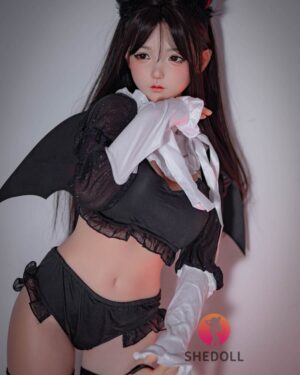 Asian Japanese Sex Doll Medium Breast Silicone Head & TPE Body from SHEDOLL -Beizhi 148