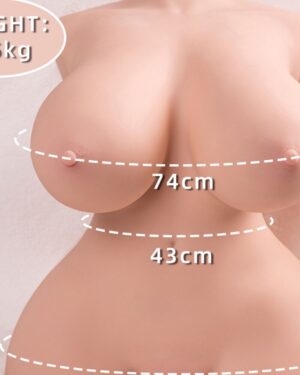 18.7LB TPE Mini Sex Doll Torso – Tiny [In Stock | US Only]