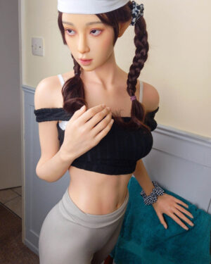 Asian Sex Doll Medium Breast Silicone from Jiusheng Dolls -Aki