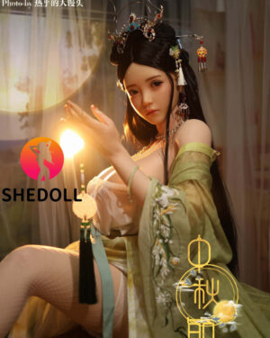 Asian Sex Doll BBW Silicone Head & TPE Body Silicone from SHEDOLL -Qingning 163