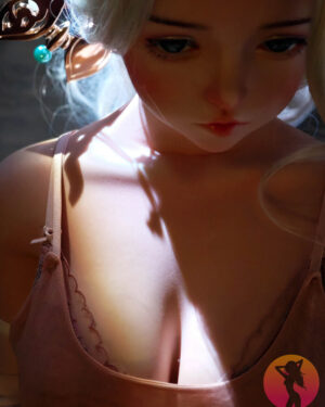 Skinny Sex Doll Silicone Head & TPE Body Silicone from SHEDOLL -Duoduo 148