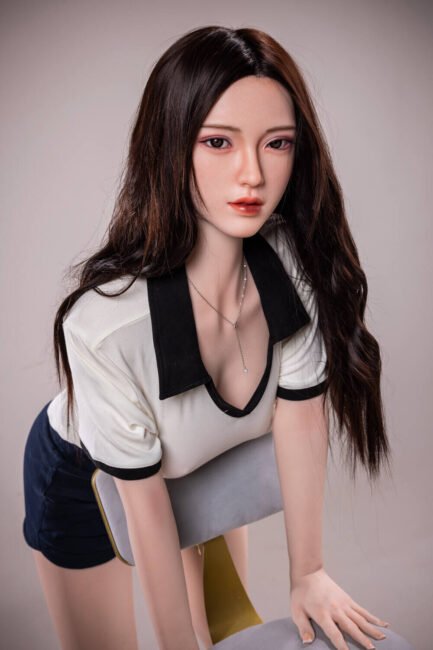 Asian Sex Doll Curvy Hyper Realistic Silicone Silicone Head & TPE Body from JXDOLL -Mira 170