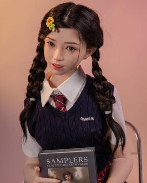 Asian Sex Doll Skinny Silicone from FanReal Dolls -Mo 153