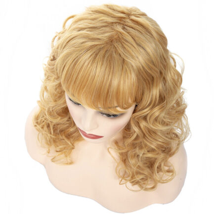 Wavy Blonde Wig - Image 4