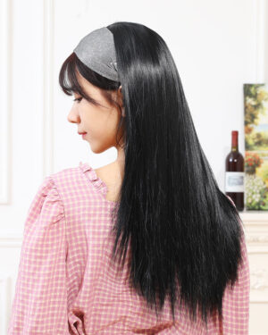 Black Straight Wig Long Hair